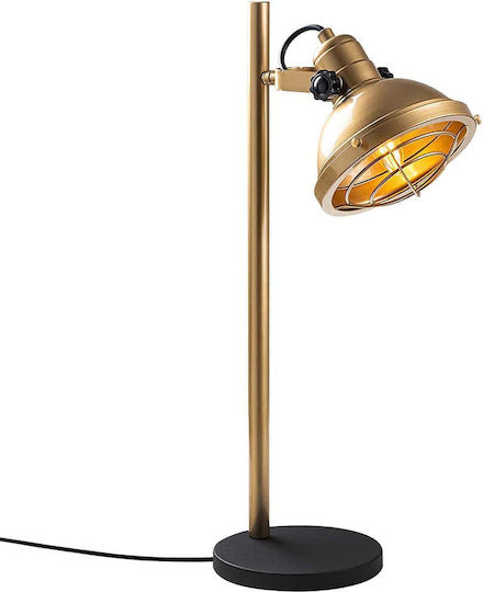 Opviq Spoly Decorative Lamp with Socket for Bulb E14 Yellow