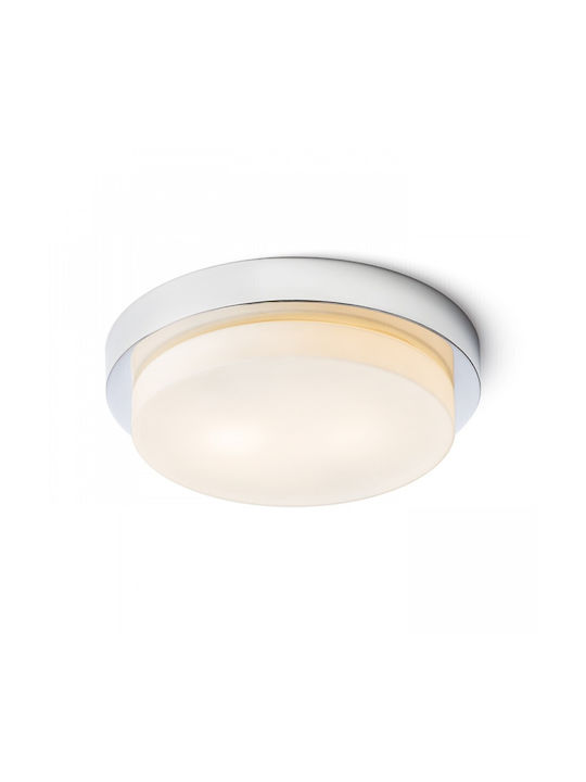 Rendl Light Studio Φωτιστικό Οροφής Εξωτερικού Χώρου με Ενσωματωμένο LED σε Ασημί Χρώμα R10500 Rendl Light Studio Φωτιστικό Οροφής Εξωτερικού Χώρου με Ενσωματωμένο LED σε Ασημί Χρώμα R10500