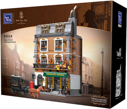 Pantasy Bausteine Sherlock Holmes - Baker Street 221B Apartment