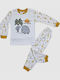 Supermini Kids' Pajamas Winter Mustard
