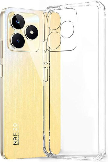 Transparente Silikonhülle Realme C53 Dicke 1,5mm