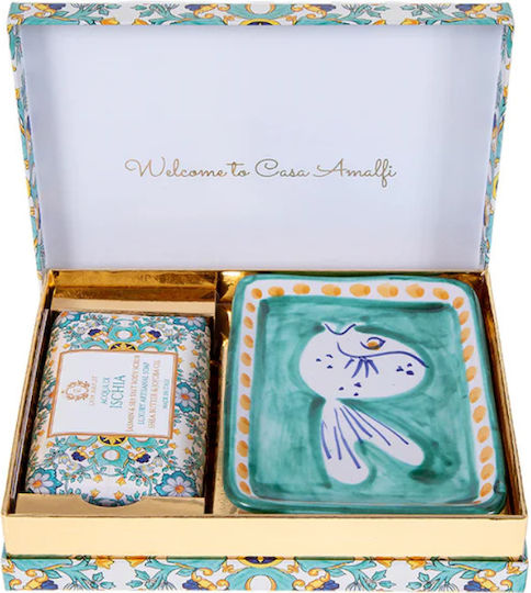 Gift Set Artisanal Soap Acqua Di Ischia Casa Amalfi Msgb06