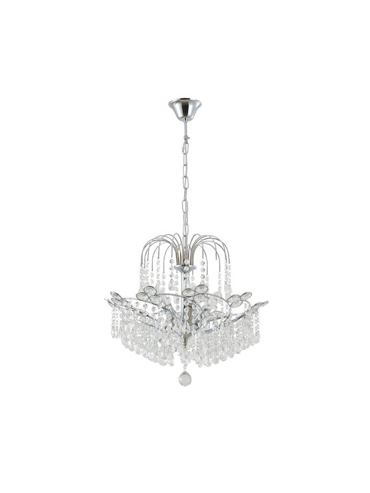 Agora Lighting Полилей Ø51см с Кристали Elica Crystal Chandelier Agora Lighting Полилей Ø51см с Кристали Elica Crystal Chandelier