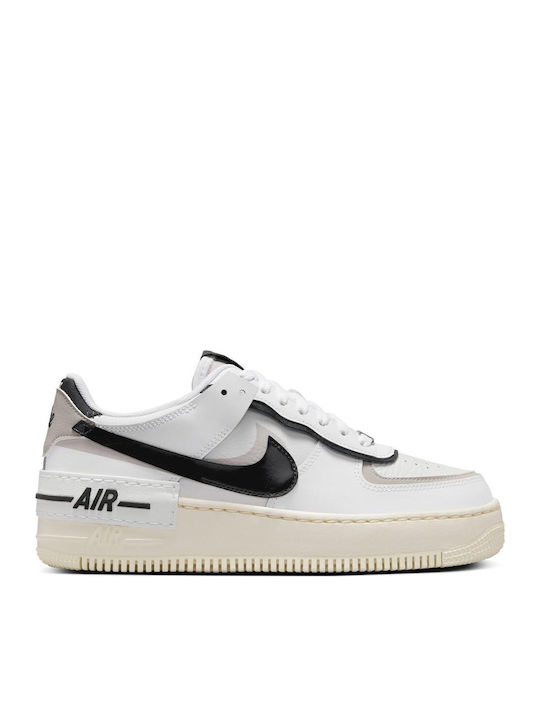 Nike Air Force Shadow Γυναικεία Sneakers Λευκά DZ1847-110