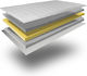 Ypnos Ανώστρωμα Memory + Massage Foam 12 Cm 110x190