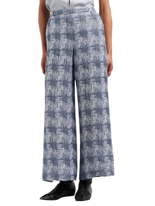 Damen Leinen Hose Weiß