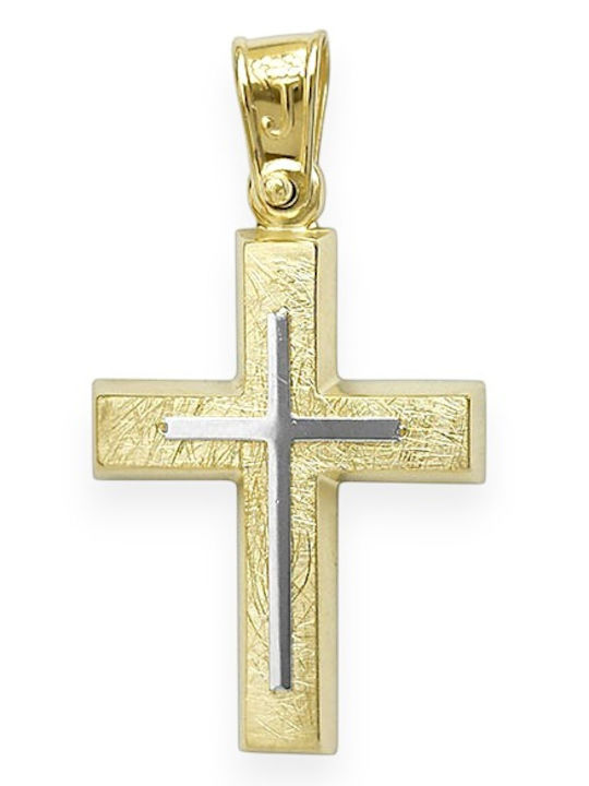 Goldjewels Damen Gold Kreuz 14K
