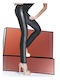 Täglich Frauen Lang Leggings Hochgeschnitten & Push Up Black