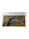Painting Tree Embossed Flowers Leaves Light