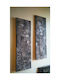 Painting "Embossed Flowers" Grey-Silver