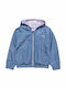 Kids' Casual Jacket Double Sided with Lining & Hood Multicolour