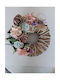 Decorative Wreath "Earthy Pastel Flowers"