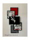 Wall Clock Art Modern Waves