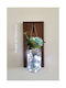 Decorative Wooden Wall Hanging "Flower Vase" Light