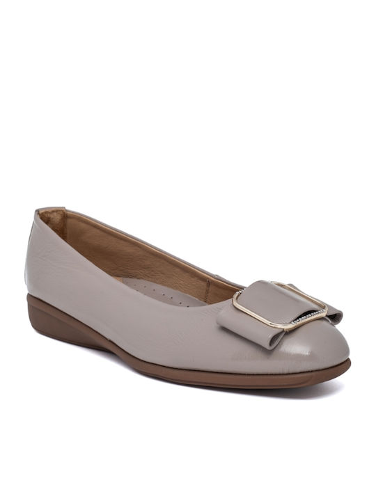 Air Anesis Leather Ballerinas Purple
