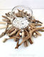 Fishbone Candle Holder Glass