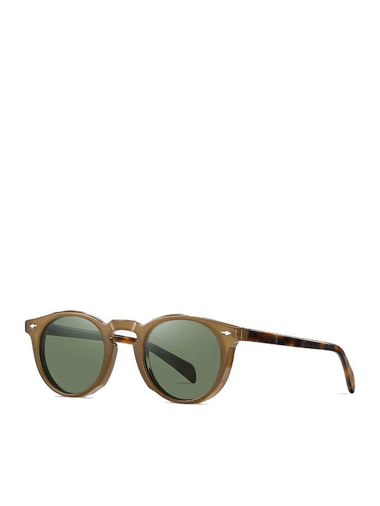 Moscow Mule Unisex Sunglasses With Brown Horn-R...