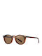 Moscow Mule Unisex Sunglasses With Brown Tartaruga Horn-Rimmed Frame And Brown Polarized Lens MM/31102/2-Tortoise-Core