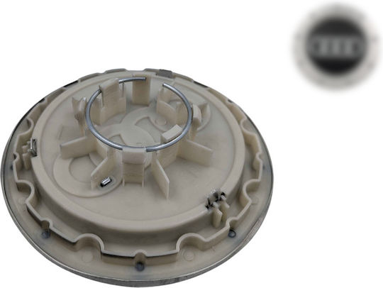 Zero-Wheel Τάπα Κέντρου Ζάντας Audi με Εσωτερική Διάμετρο 145mm Μαύρο 1τμχ