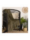 Single Blanket Polyester Khaki 1.30x1.80m