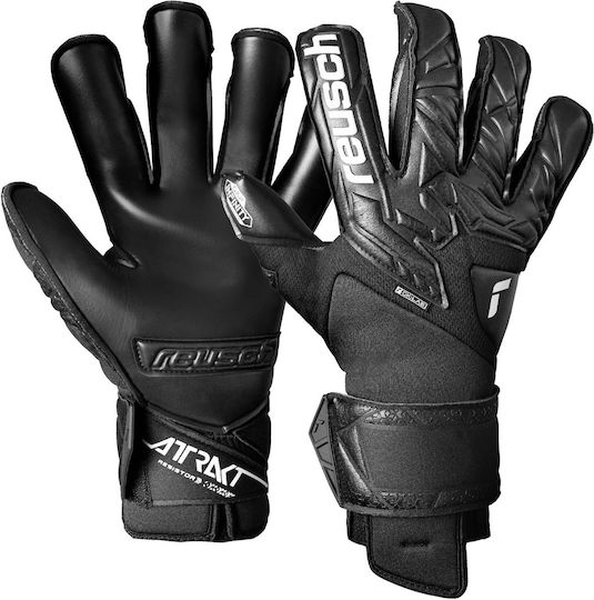Reusch Reusch Attrakt Infinity Resistor Torwarthandschuhe Erwachsene Schwarz