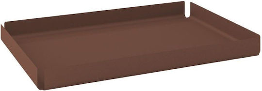 Διακοσμητικός Δίσκος Ortho Matt Wenge Pam & Co W30 X D20 X H3 Cm 33020-943