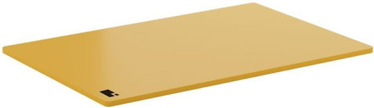 Dekorativer Tablett Ortho Matt Gelb Pam & Co B30 x T20 x H1 cm 3020-603
