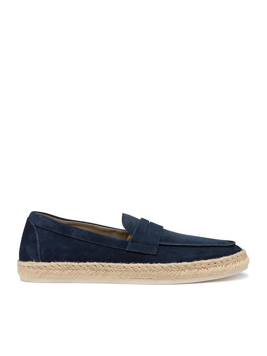 Geox Costuni A Men's Suede Loafers Blue