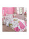 L'Εssentiel Maison Set Kids Quilt Single with Pillowcase White-pink 160x220cm 143EPJ9503