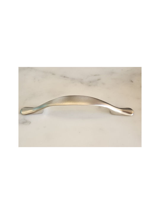 Λαβή Επίπλου Ζάμακ Δ9501 Νίκελ Ματ 9,6cm