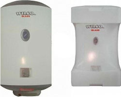 Wilco Titanium Glass 60lt Κάθετος 4kw Slim Wilco Titanium Glass 60lt Κάθετος 4kw Slim
