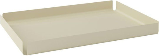 Tavă Decorativă Ortho Matt Ivory Pam & Co L30 X l20 X h3 Cm 33020-703