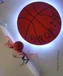 Basketball Ball Lamp Candle Set