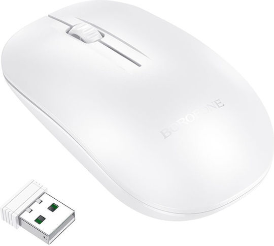 Borofone BG14 Planet Wireless Mouse White