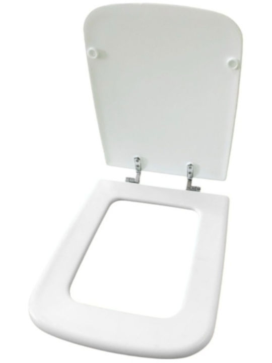 Bega Plast Plastic Toilet Seat White Ν.6 40.5cm