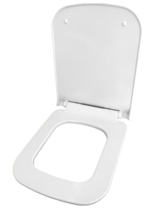 Bega Plast Καπάκι Λεκάνης Soft Close Πλαστικό 44x34.5cm Λευκό