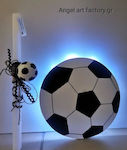 Candle Set Soccer Ball Lamp