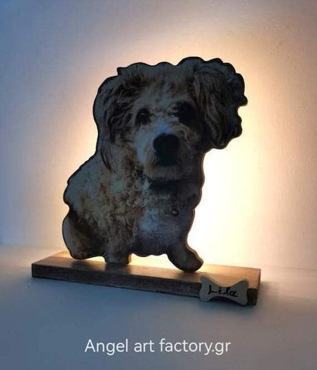 Bază lampă câine