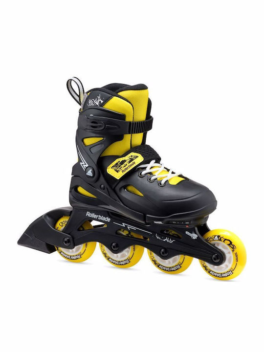 Rollerblade Inline Αυξομειούμενα Rollers Μαύρα Παιδικά Rollerblade Inline Αυξομειούμενα Rollers Μαύρα Παιδικά
