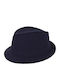 Nst Nastasia Kinderhut Fedora Stoff Blau