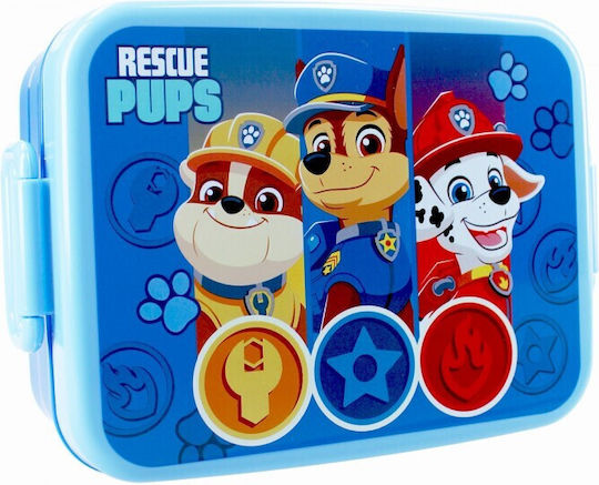 Paw Patrol Пластмасово детско контейнерче за храна Paw Patrol Син