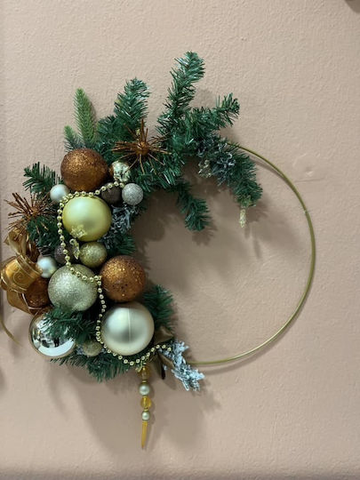 Christmas Decorative Wreath with Diameter 30cm