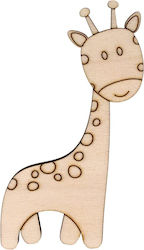 Wooden Giraffe Decoration