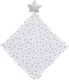Jane Doudou Star White Baby Comforter
