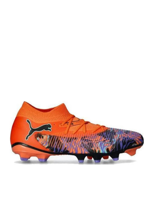Future 8 Match FG/AG Football Shoes with Cleats Orange
