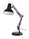 Emos Office Lamp with Foldable Arm for Socket E27 in Black Color