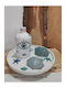 Christmas Tray Ceramic D30cm.