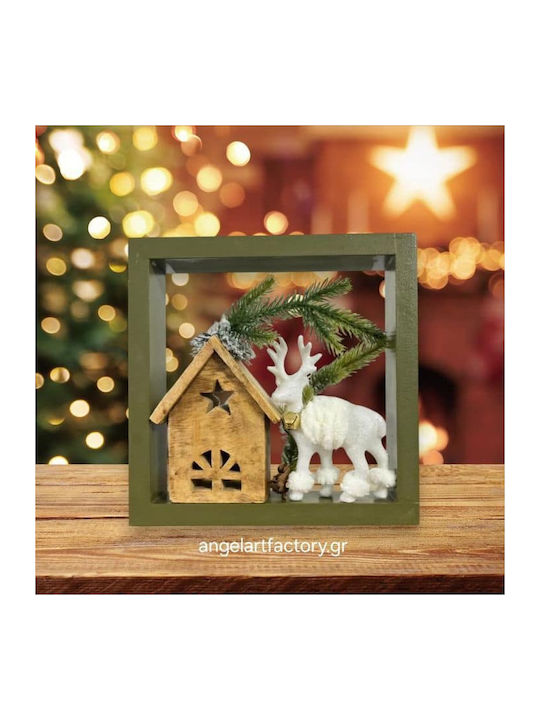 Table Decoration with Reindeer