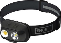 Emos P3542 Επαναφορτιζόμενος Φακός Κεφαλής LED 500lm Emos P3542 Επαναφορτιζόμενος Φακός Κεφαλής LED 500lm
