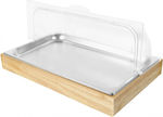 Roll Top Food Display Cabinet CRDW-1